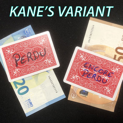 kane's variant  - steve cook tour de magie